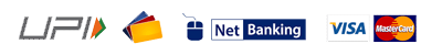 UPI, Cards, NetBanking, Visa, Mastercard